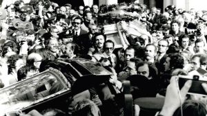 Η κηδεία του Αλέκου Παναγούλη